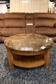 Flexsteel Stone Top Coffee Table