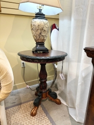 Painted Pedestal Table