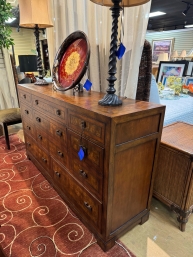 Burled Wood Buffet/Dresser