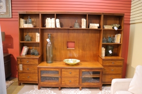 Ethan Allen 5 Pc Entertainment Center