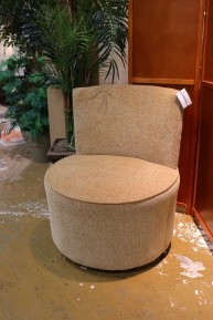 Small Curved Back Chair