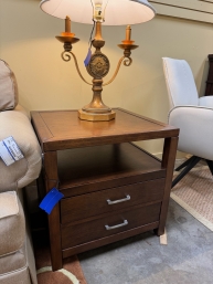 Transitional End Table