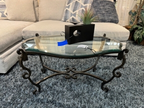 Robb & Stucky Glass Coffee Table