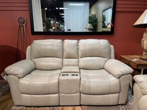 RTG Vercelli Leather Power Reclining Sofa