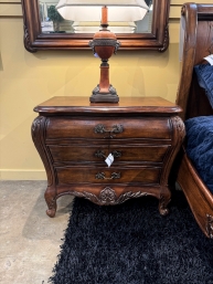 Hickory White Nightstand