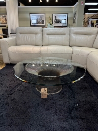 Knoll Platner Glass Coffee Table