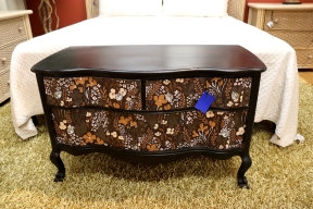 Decoupage Chest Of Dwrs