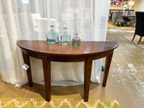 Demilune Accent Table