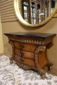 Ornate 3 Drawer Chest