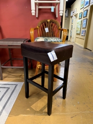 S/3 Saddle Seat Barstools