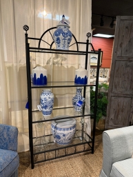 Glass/Metal Bakers Rack