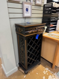 Bombay Ornate Wine Cabinet