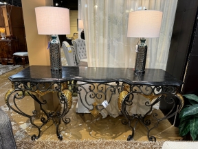 Maitland Smith Marble Top Console