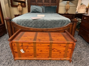 Vintage Cedar Lined Trunk