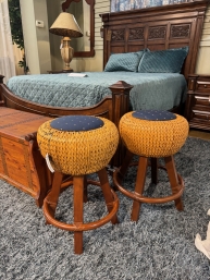 Set Of 2 Palecek Bar Stools