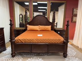 Ashley Four Poster King Bed