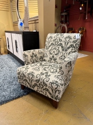 Patterned Accent Chair