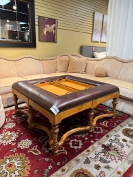 Tray Top Cocktail Ottoman