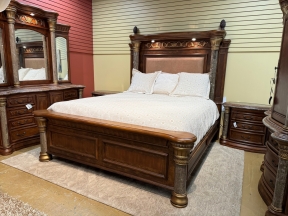 AICO Torino King Bed W/Lights