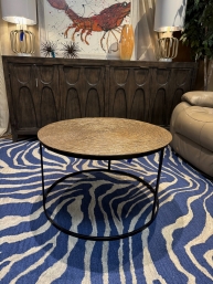 Round Rustic Coffee Table