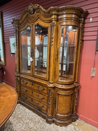 Havertys 2 Pc China Cabinet