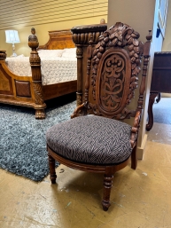 Carved Wood Chair