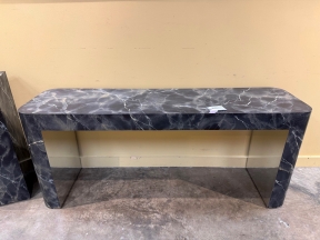 Faux Marble Console