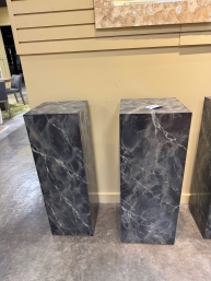 Faux Marble Pedestal