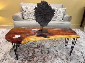 Live Edge/Epoxy Coffee Table