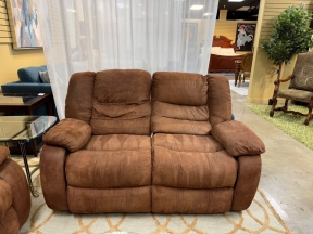 American Signature Reclining Loveseat