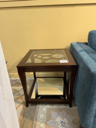 RTG Glass Top End Table