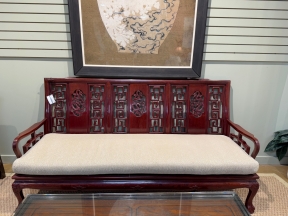 Asian Rosewood Sofa