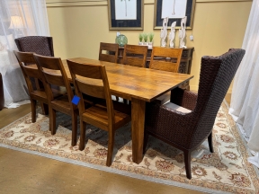 Crate & Barrel Table w/8 Chairs