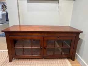 Transitional Media Console