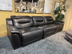 RTG Leather Power Reclining Sofa