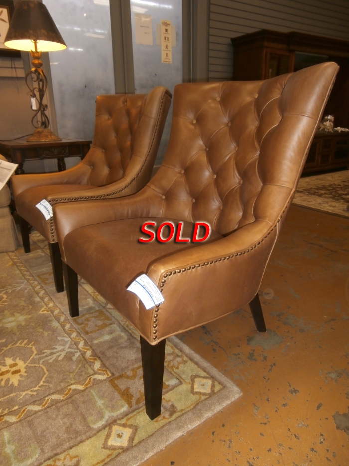 Pottery Barn Leather Chair