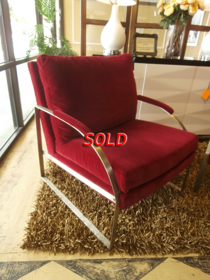 Stainless Steel Arm Chair