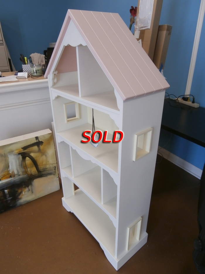 Pottery barn bookcase dollhouse on sale