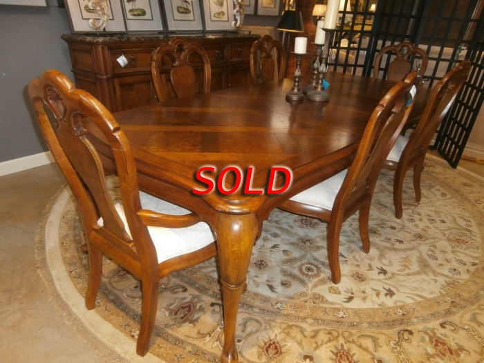 Thomasville furniture dining room chairs sale