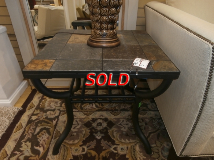 Tile top on sale end table