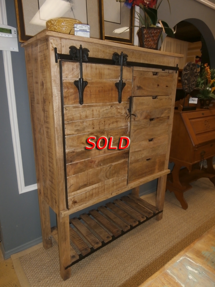 Barn Door cabinet