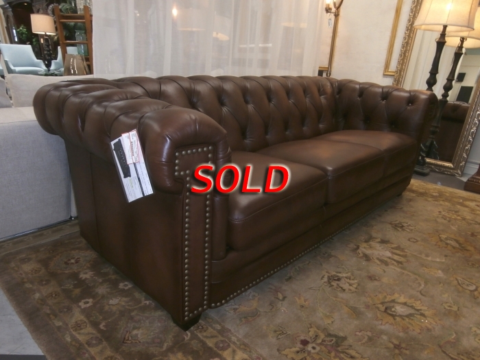 Stanley Park Leather Sofa