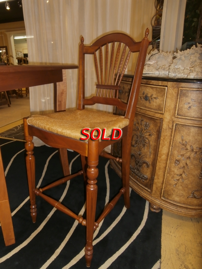 Ethan allen wheat store back chairs