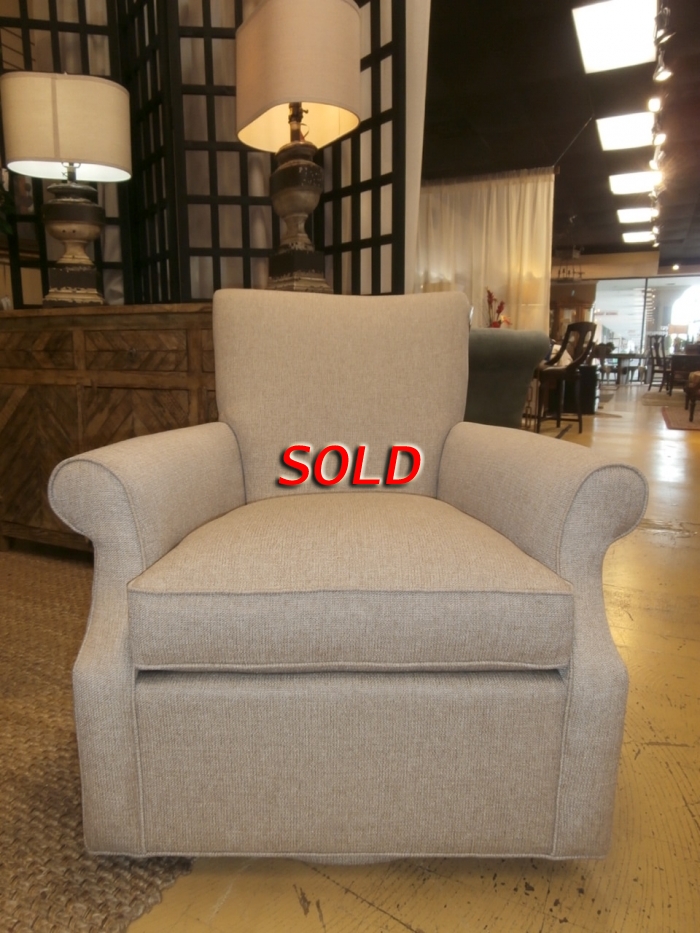 Thomasville Swivel Chair At The Missing Piece