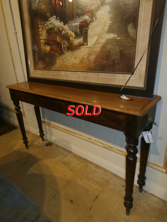 Weathered Console Table