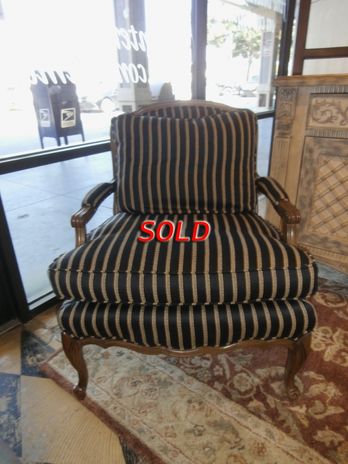 Sam Moore Striped Chair