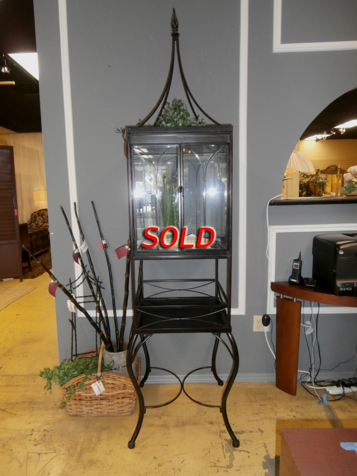 Metal & Glass Display Cabinet