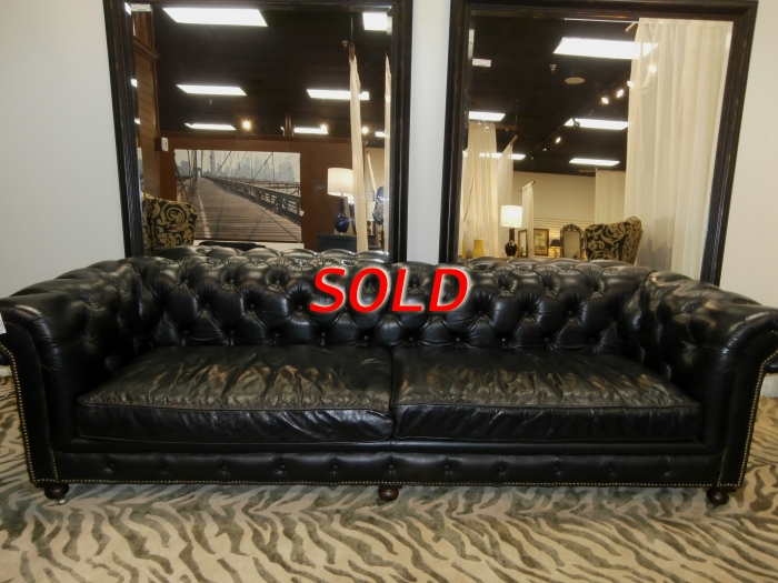 Restoration hardware deals leather sleeper sofa