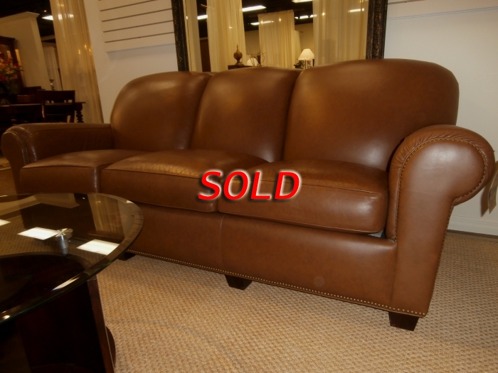 Hancock & Moore Leather sofa