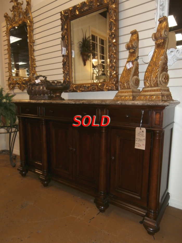 Thomasville Marble Tp Buffet